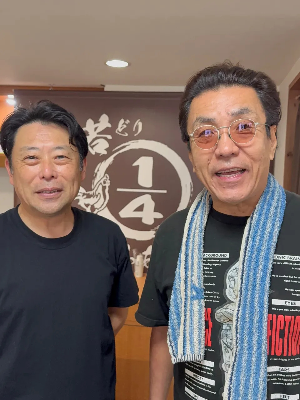 またまた嘉門タツオさんにご来店いただきました!